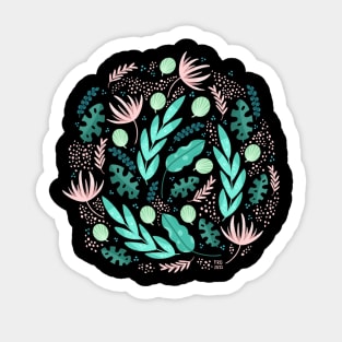 Tropical plants Sticker